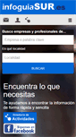 Mobile Screenshot of infoguiasur.es